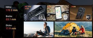 Ein outdoor smartphone, das allem standhält