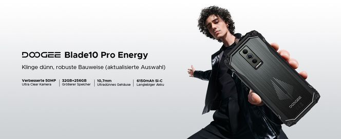 DOOGEE Blade10 Pro Energy Android 15 Smartphone