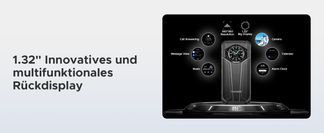 1,32 Zoll Multifunktions Rückdisplay