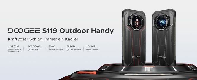 DOOGEE S119 Outdoor Handy