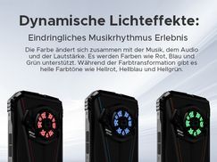 90Hz Display + LED Lichteffekte – Für flüssige Outdoor Erleb