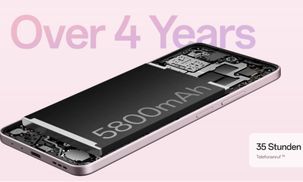 5800mAh großer Akku