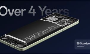 5800mAh großer Akku