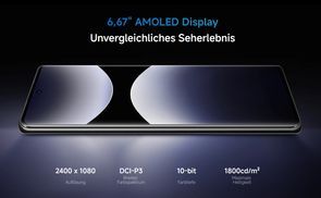 AMOLED Display für das ultimative visuelle Erlebnis