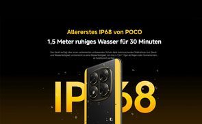 Wasserdicht gemäß IP68