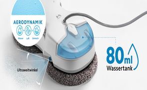 80 ml Wassertank für maximale Effizienz