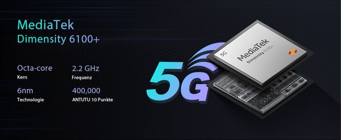 2025 MediaTek Dimensity 6100 Robustes Outdoor Handy 5G