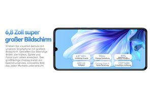 6.8 Zoll HD+ Bildschirm mit 90 Hz