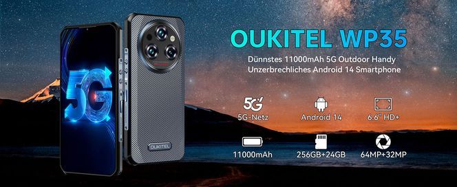 2025 MediaTek Dimensity 6100+ Outdoor Handy 5G