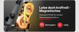 LEISES UND LEISTUNGSSTARKES MAGNETWIDERSTANDSSYSTEM