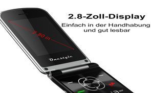 Klapphandy mit 2,8