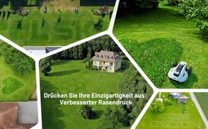 Ihr Rasen, ein lebendiges Kunstwerk
