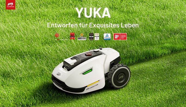 Mammotion YUKA 3000 Mähroboter ohne Begrenzungskabel, NetRTK+Vision, Empf.3000m², Max.4000m²