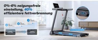  Effektives Lauftraining mit 3 stufiger Neigung 