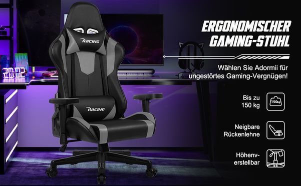 Adormii Gaming Stuhl für dein Gaming Sessions!