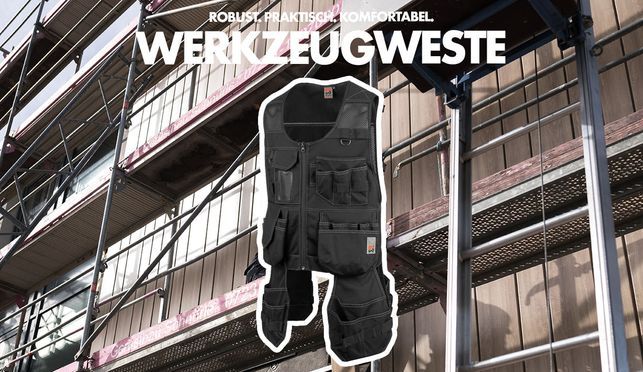 Werkzeugweste von Würth MODYF: Für den Profi Handwerker