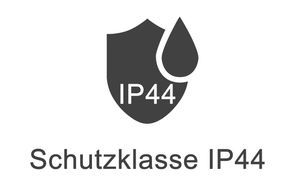 Schutzklasse IP44