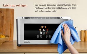 Edelstahl trifft Funktionalität – Modern & Pflegeleicht