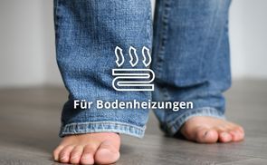 Geeignet für Fußbodenheizungen