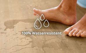 Wasserfest ideal für Badezimmer, Küche und Keller geeignet