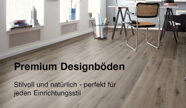 Die neue Generation der Designböden Wohngesund, fußwarm & leise