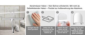 Selbstklebender Haken