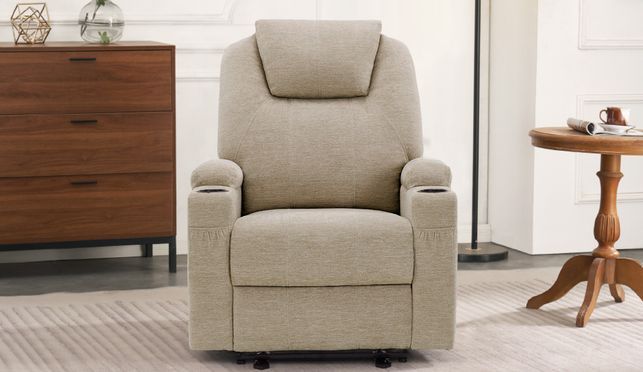 M MCombo Elektrisch Massagesessel Relaxsessel Liegefunktion