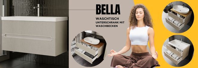Gemütlichkeit im Bad mit Kaschmir Beige!