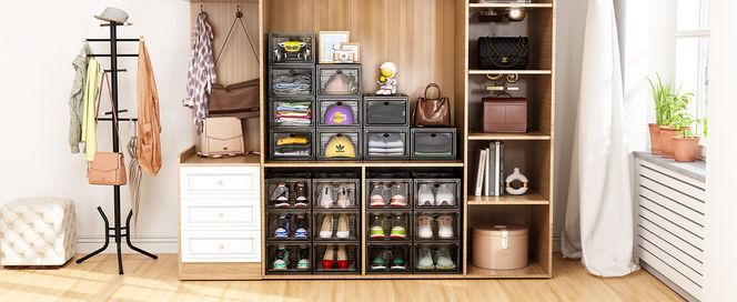 Schuhbox / Aufbewahrungsbox / Ausstellungsvitrine