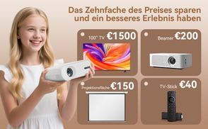 Preiswerter Mini Projektor mit ausgezeichnetem Preis Leistun