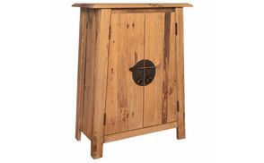 Retro Beistellschrank aus Holz