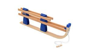 Stabiler, faltbarer Holzschlitten
