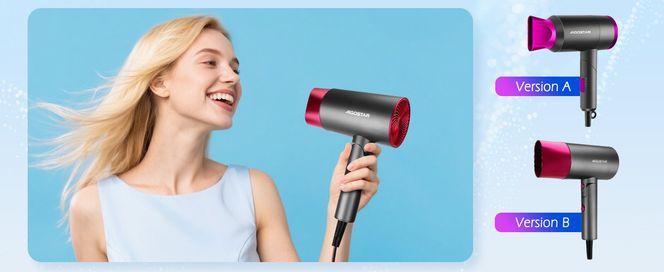 Aigostar Professioneller Reisen Haartrockner Neues Upgrade