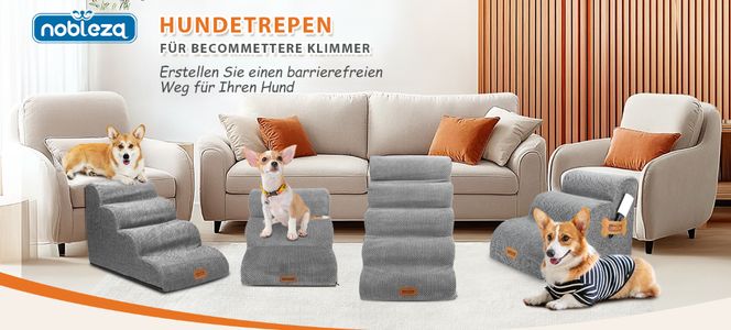 Nobleza Hundetreppe für Kleine Hunde