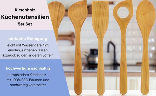 Kirschholz Kochlöffel