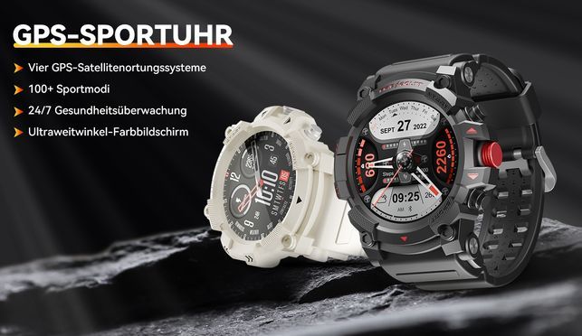 Neue GPS Sportuhr für Outdoor Sportarten!