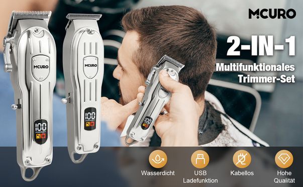 MCURO Haarschneider Set——Von Profis empfohlener Haarschneider