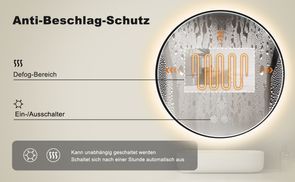 Anti Beschlag Funktion