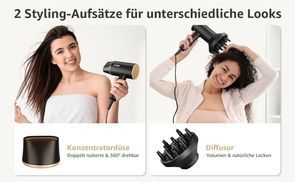 Zwei Aufsätze – für jedes Styling