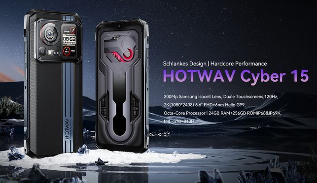 Hotwav Cyber 15 – Für Extreme geboren. Leistung, die Vorstellungen sprengt!