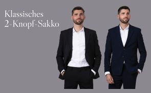 Klassisches 2 Knopf Sakko