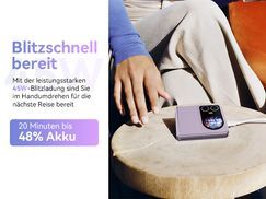 10 Minuten laden, 4 Stunden telefonieren