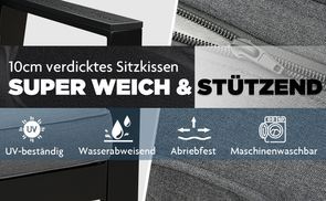 10 cm Ultra bequeme Sitzkissen