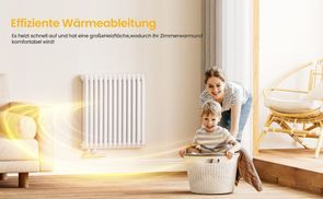 Effiziente Wärmeabgabe