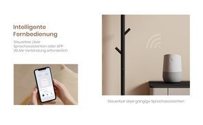 Fernbedienung und Sprachsteurung