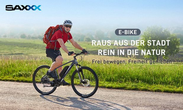 SAXXX E Mountainbike Kraftvoll, zuverlässig und bereit für jedes Gelände