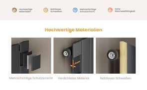 Hochwertige Materialien