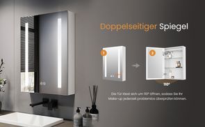 Doppelseitiger Spiegel