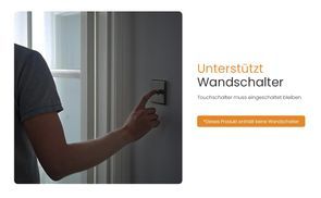 Unterstützt Wandschalter