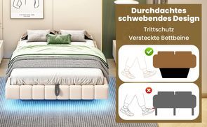 Schwebendes Design mit durchdachten Details